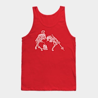 Three Yokai (White) Tank Top